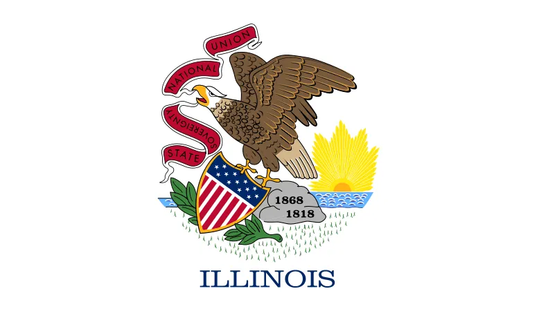 Illinois state flag